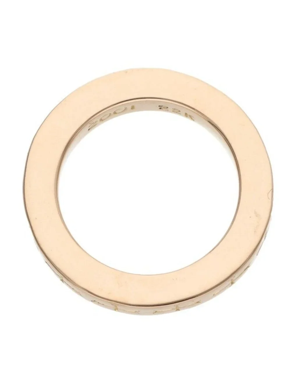 Chrome Hearts 22k Spacer Fckyou Gold Ring